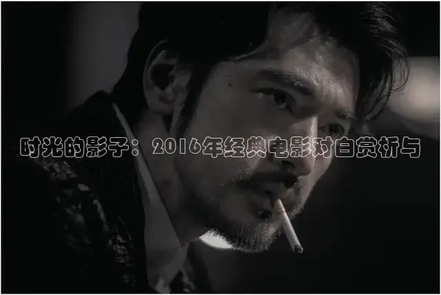 时光的影子：2016年经典电影对白赏析与